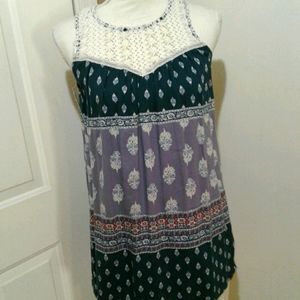 🌺 NWT Rewind Boho Style Lace Blouse